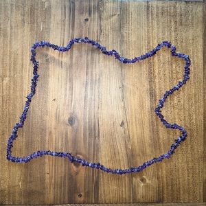 Amethyst Crystal Necklace